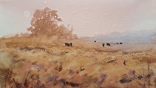 A great technique for handling foregrounds in watercolor.