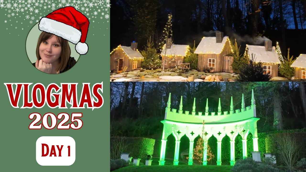 Watch Painswick Rococo Gardens- Enchanted Garden By Night & Starting My Advent Calendars | Vlogmas Day 1 on YouTube