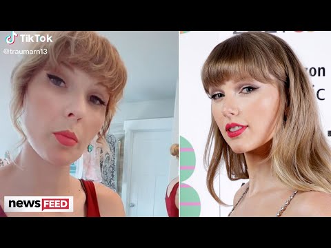 Taylor Swift Look-Alike CONFUSES TikTok After Laundry Routine Goes Viral!