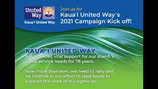 Kauai United Way 2021 Campaign Kickoff Event