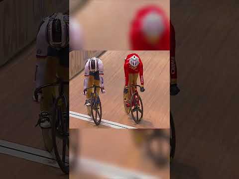 #trackcycling at its crazy best during the 2014 UCI Track Cycling World Championships. 🔥