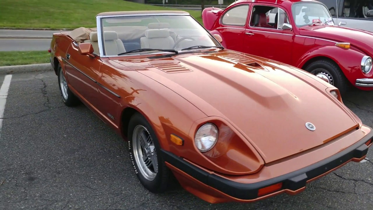 1982 ORANGE MIST NISSAN DATSUN 280ZX CONVERTIBLE - YouTube