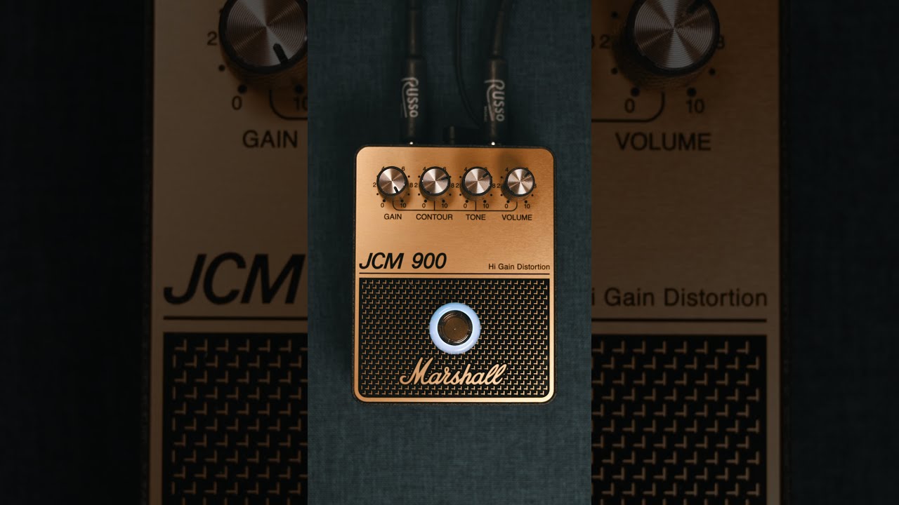 Insane Sounding Marshall JCM 900 Guitar Pedal - YouTube