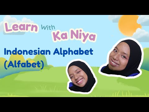 Get To Know Alphabet in Indonesia (Alfabet) - Learn With Ka Niya! - YouTube