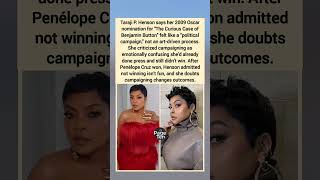 Taraji Henson: Oscar campaign felt political, confusing #tarajiphenson #shorts
