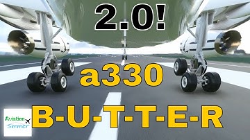 #swiss001landing | B-U-T-T-E-R a330 | Microsoft Flight Simulator
