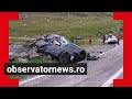 Tragedie pe Transfăgărășan, șofer mort după ce s-a înfipt cu mașina într-o stâncă