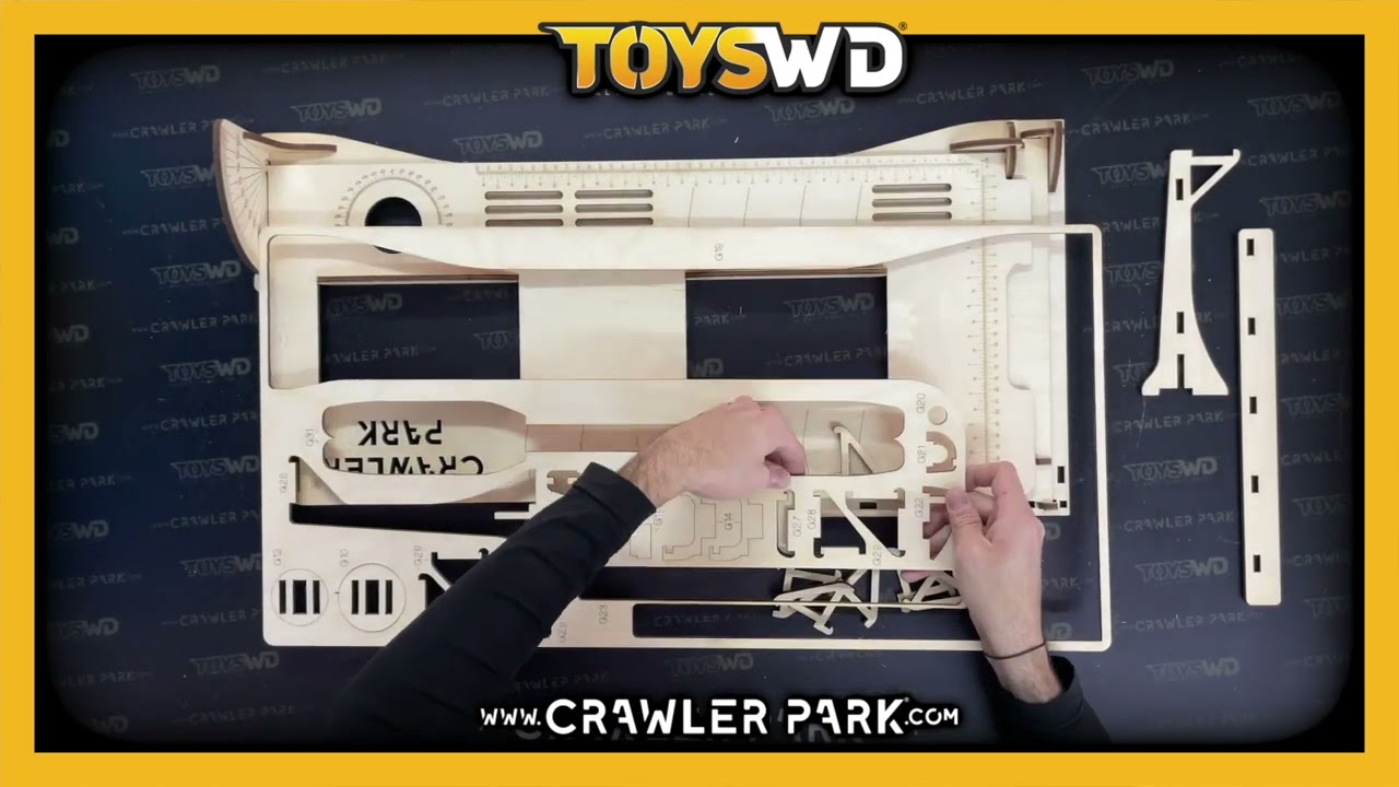 Assembly Set Up System Table 1/10 scale Rc Crawler Park