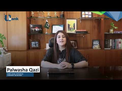 Palwasha Qazi, Chief Legal Officer & Company Secretary - U Bank