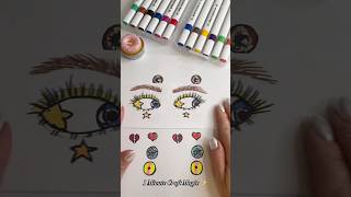 THESE PAPER EYES ARE MAGIC 😭 #art #drawing #colourpapercraft #diy # #craft #paper #cute #funny