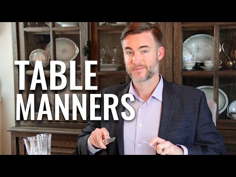 Video: How To Behave At The Table