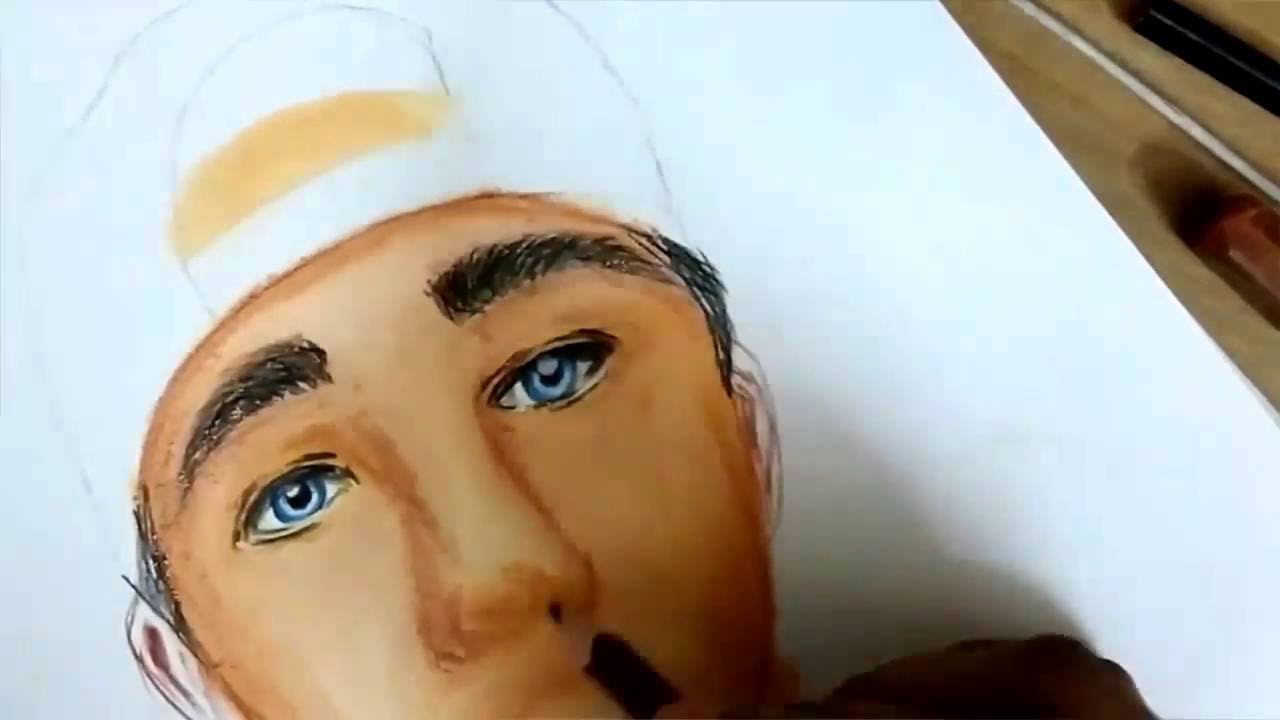 How To Draw A Younower | Justin | SpeedArt