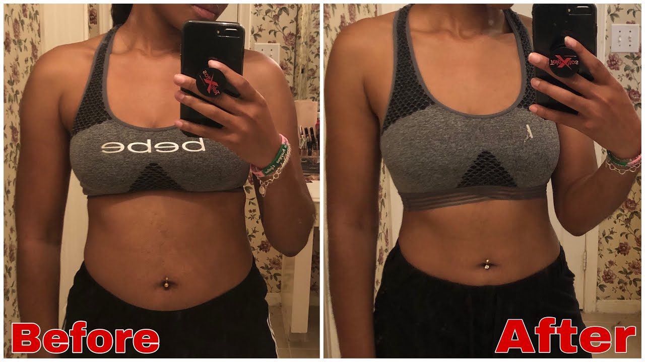 I RAN/WALKED 1 HOUR A DAY FOR 30 DAYS WITHOUT CHANGING MY DIET Before