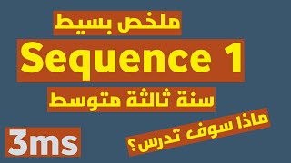 ملخص الميدان الاول للسنة ثالثة متوسط