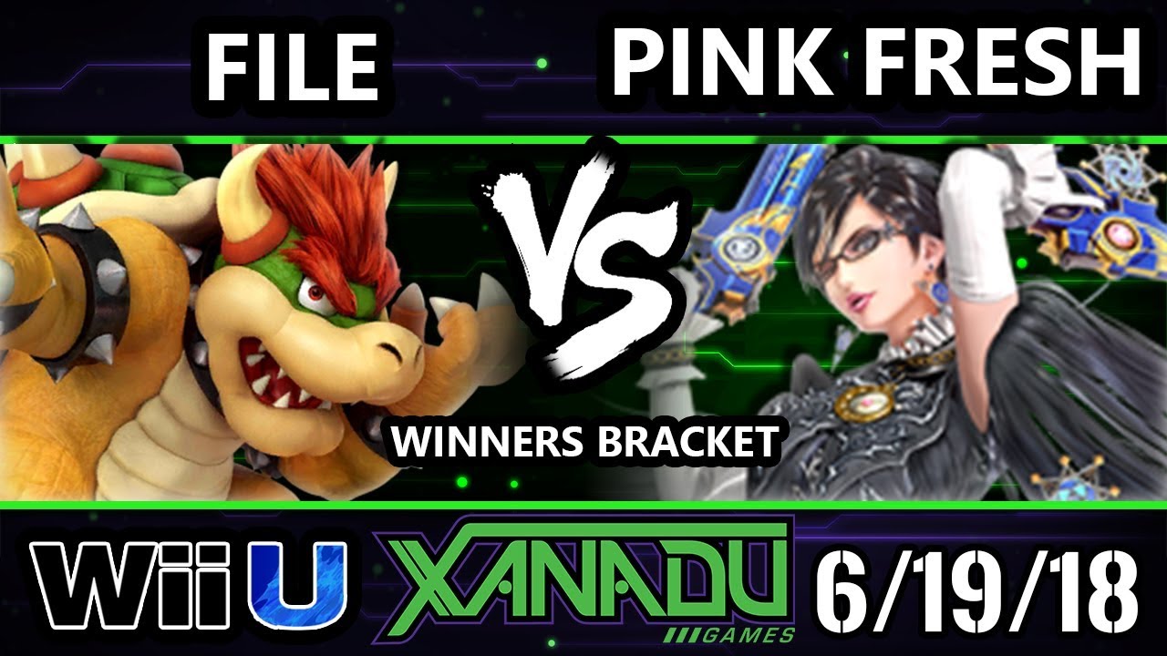 S@X 255 Smash 4 - File (Bowser) Vs. VGBC | Pink Fresh (Bayonetta) - Wii U Winners Bracket