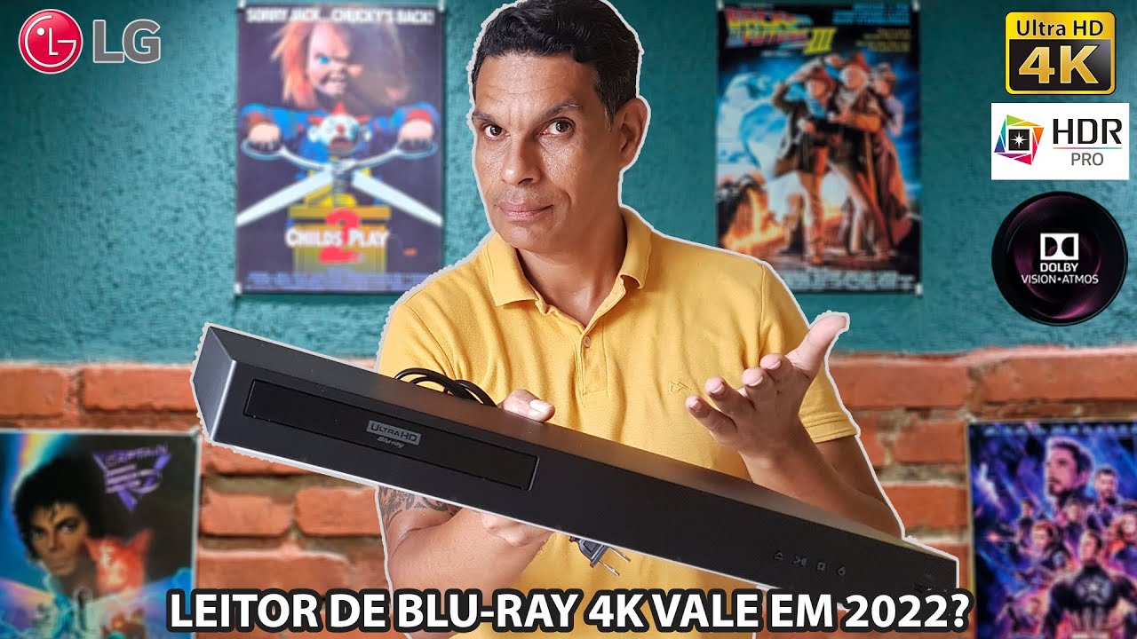 Blu-ray Dvd LG Ubkm9 4k 3d Região A1 Dolby Atmos