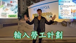 《輸入勞工計劃》外勞人數颷升 23 倍，建造、零售、餐飲業成「重災區」，申請簡約公屋成港人救生艇？？