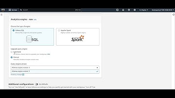 AWS Athena for Apache spark hands on