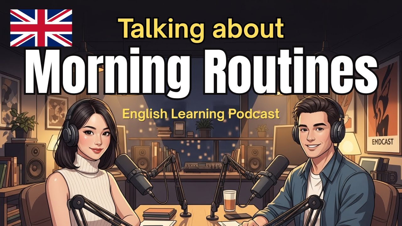 Learn Daily English with Podcast: How to talk about Morning Routines in English | Slow English