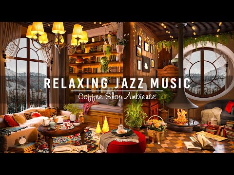 Cozy Coffee Shop Ambience Soothing Jazz Instrumental Music Sweet Jazz Music for WorkStudyFocus