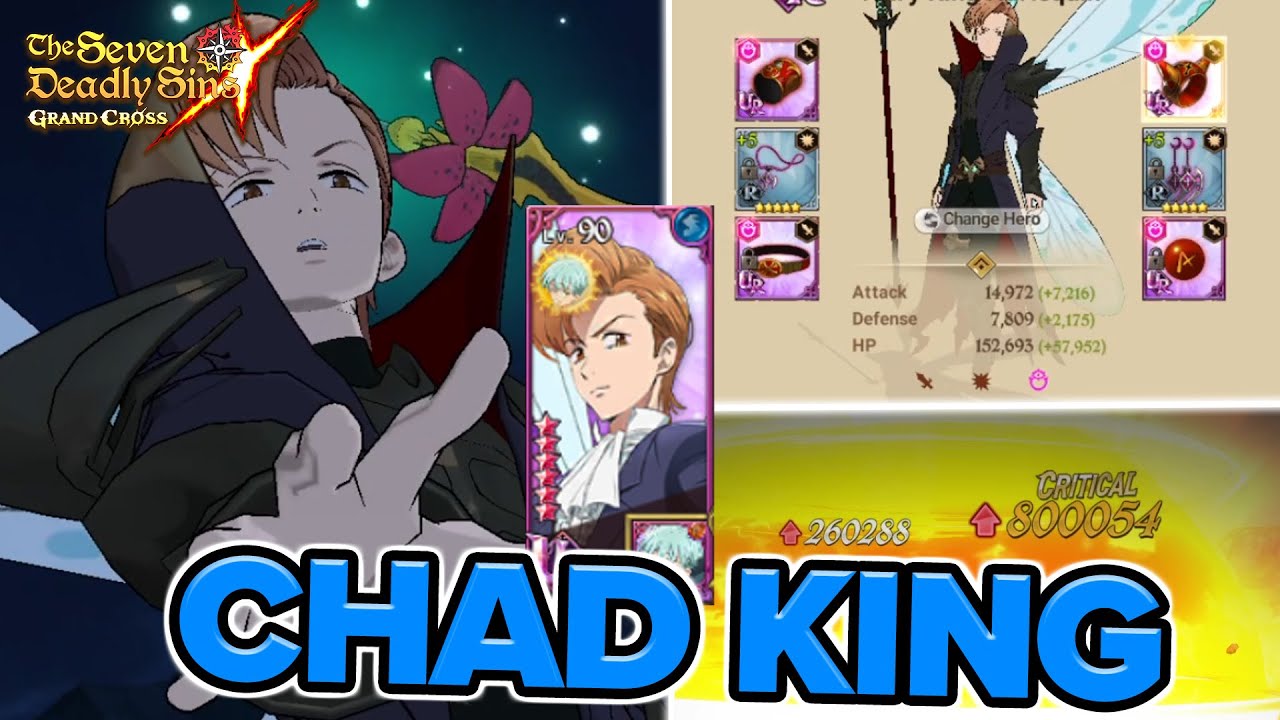 FULL WING KING IS THE BEST UNIT IN THE GAME!! 1 TURN KO BAN TEAMS!!! 7DS Grand Cross PvP