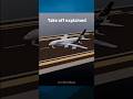 Aircraft takeoff explained #airbus #aviation #education