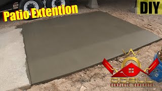 DIY Patio Extension