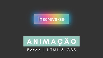 Animação NEON  para botão | HTML & CSS