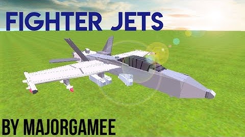Fighter Jets By MajorGamee // Simple Sandbox 2 Fighter Jets // Build Showcase