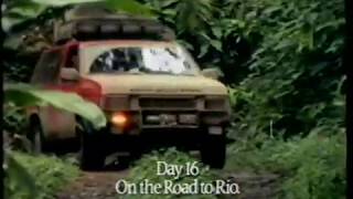 1989 Nissan Pathfinder "in the Yucatan" TV Commercial