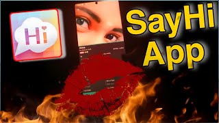 SayHi Dating App Review || SayHi app real or fake 🤥 || SayHi app kaise use kare || SayHi app screenshot 5