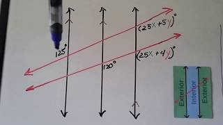 Geometry 3.2b, Parallel lines & Angle pairs & 3 Theorems