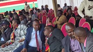 The Lawmaker Igembe Central - Hon Dan Kiili attending Jukwaa la Usalama forum held at Kinoru Stadium
