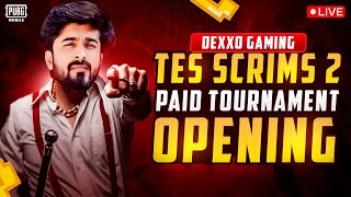 TES 2.0  Paid Pubg Mobile  Tournament Day 4  | Live Dexxo Gaming and @JabbarRai