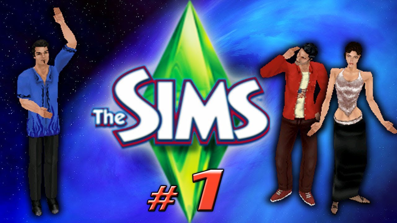 The Sims 1 - Let's play [Part 1] - Building a house - YouTube