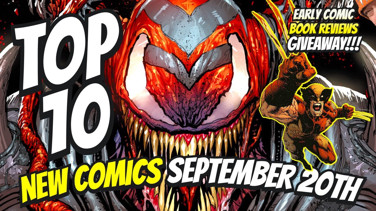 Top 10 New Comic Books September 20th 2023 🔥 Reviews, Covers, Spoilers & Giveaway
