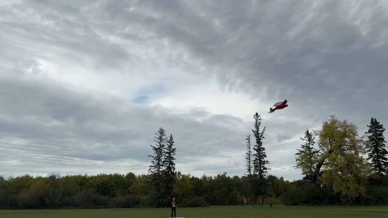 Bi Slob intermission flight. Ringmaster Fly-A-Thon. 