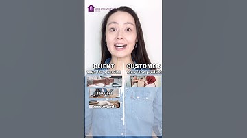 🤷‍♂️Client? or Customer? 💳- a simple explanation
