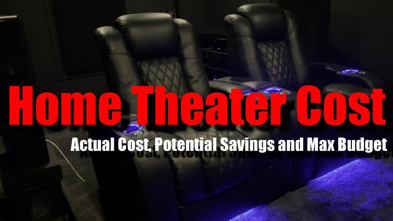 Home Theater Cost Actual, Lower Cost Alternatives, and Max Budget