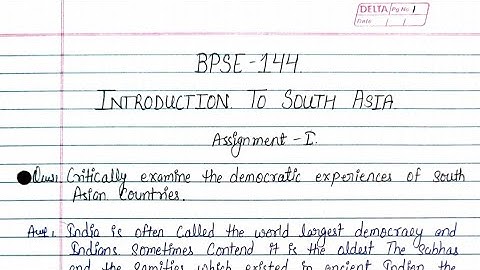 BPSE 144 solved assignment 2022-2023 | BPSE 144 solved assignment in English 2022-2023 | BAG   IGNOU
