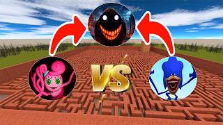 NIGHTMARE POU vs MOMMY LONG LEGS vs SHIN SONIC | Garry’s Mod Epic Battle?