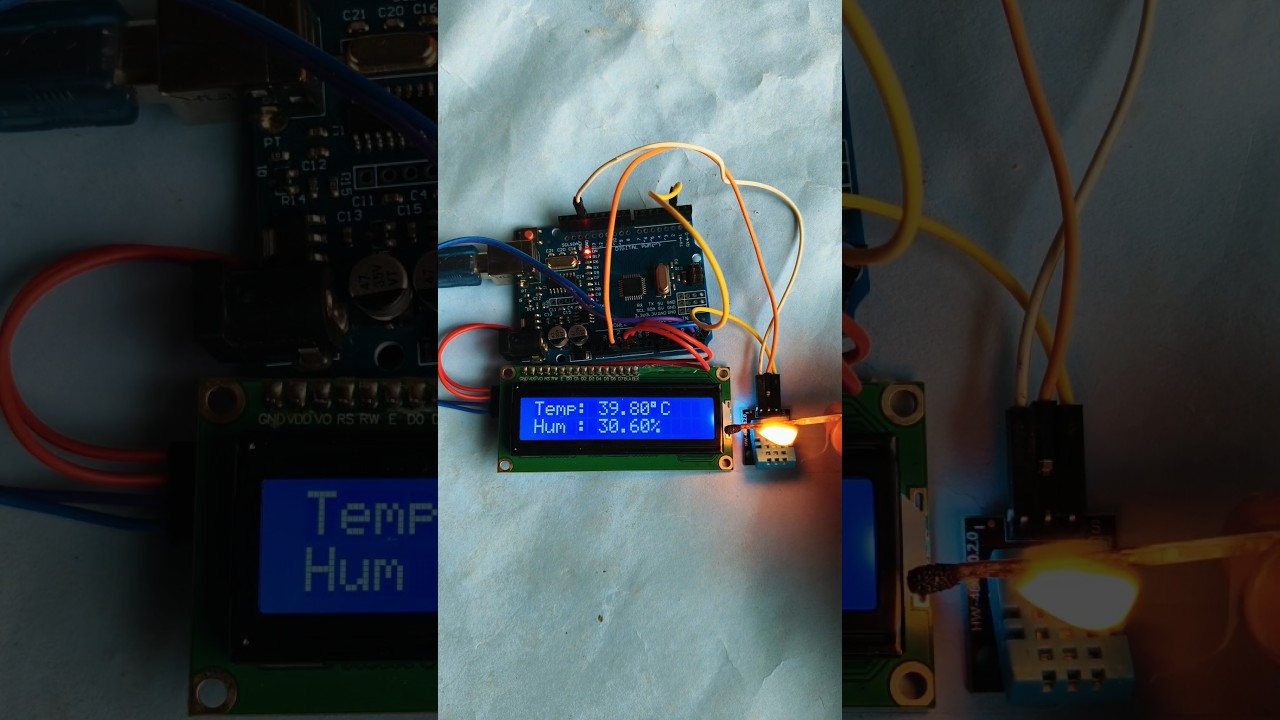 Let's measure Temprature #Arduino #DHT11 #IoT #Electronics #DIY #Engineering #Tech #ArduinoProjects