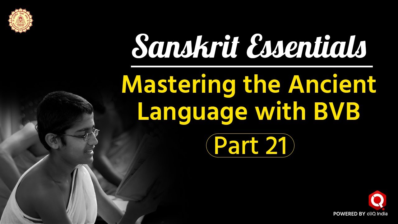 Sanskrit Essentials Mastering the Ancient Language with BVB Classes