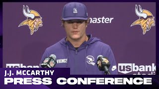 J.J. McCarthy on Vikings Loss to Falcons: It Starts With Me, I've Got To Play Better