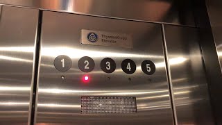 Nice ThyssenKrupp Traction Elevators @ Joffco Square - Chicago, IL.