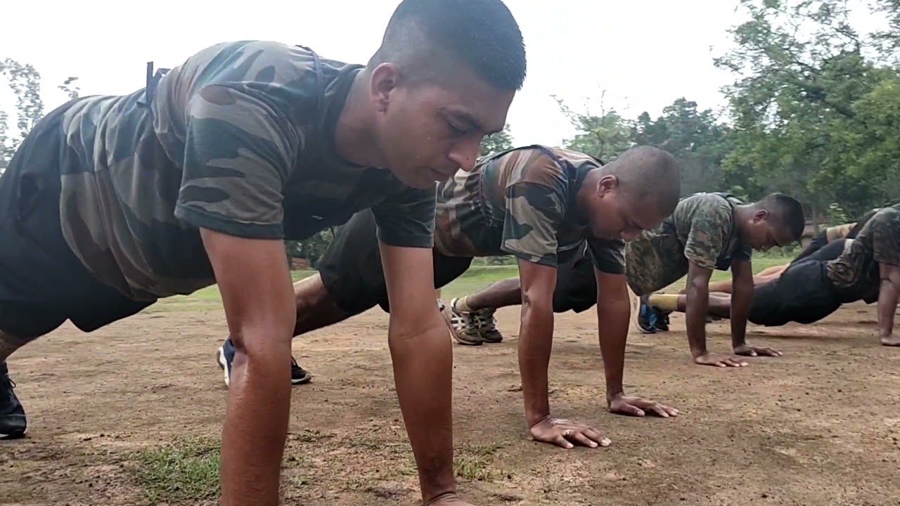 First day test of commandos ( screening test) | wbp training video ...