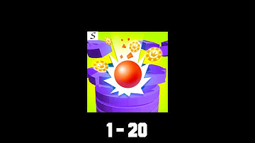 Stack Ball | All Levels | Part 1 | Android/IOS | SisckoGames