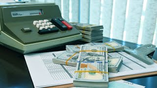 Office ASMR: Work With Me | Episode 79 (Cash Money Counting & Adding Machine) screenshot 2