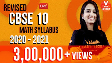 Revised CBSE 10 Syllabus - 2020-21| Updated Syllabus for Class 10 Maths | CBSE Syllabus Reduction