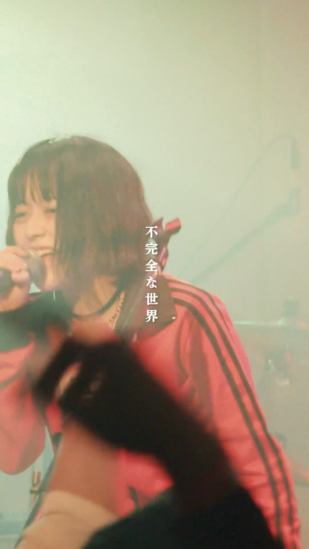 On stage media image